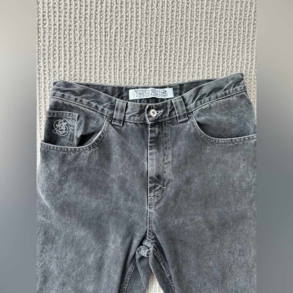Polar Skate 93! denim washed black - Picture 2 of 4